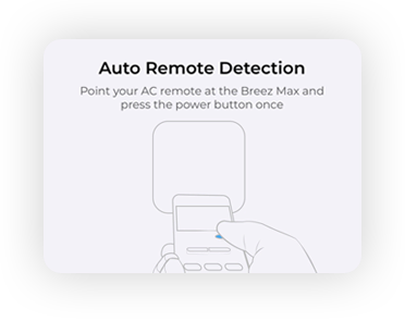 Auto remote detection for Cielo Breez Max