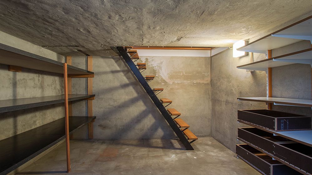 A well insulated basement