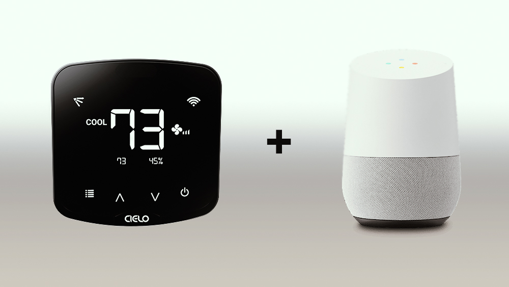 Cielo Breez controllers for air conditioners are compatible with Google Home.