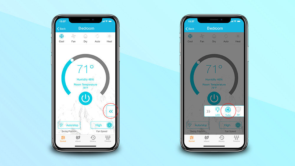 Turbo Mode for Air Conditioner