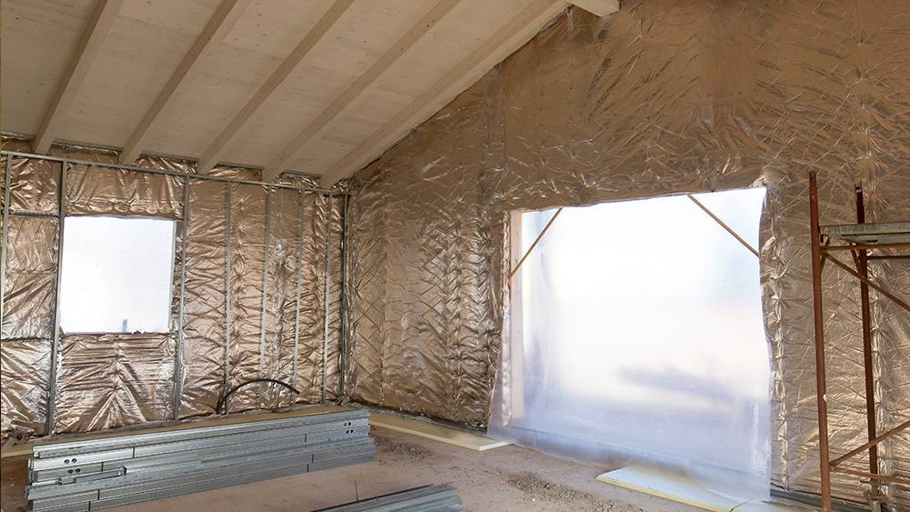 Radiant barrier insulation - types of insulation
