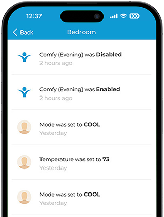 Timeline Cielo home app