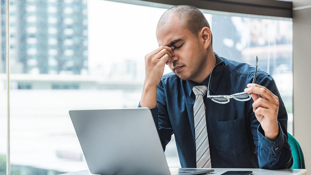 Symptoms of sick building syndrome