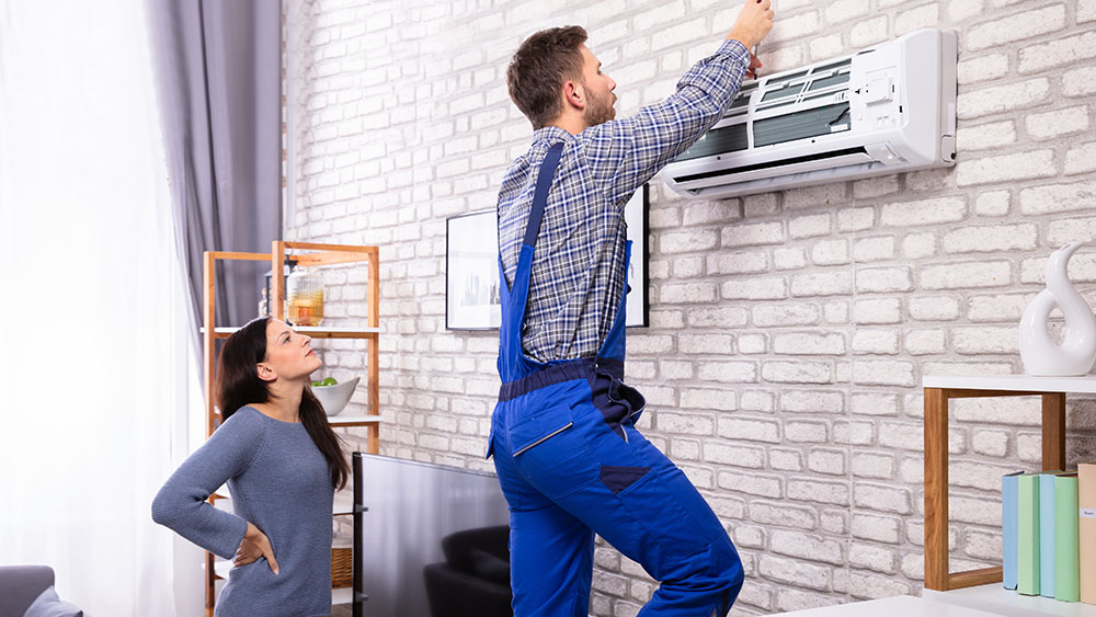 Regular maintenance extends average life of an AC.