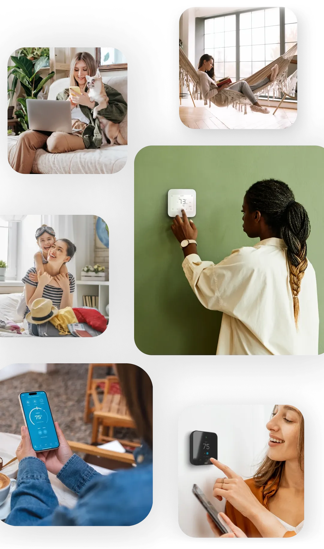 Redefine home HVAC control with cutting-edge features that prioritize comfort and savings.