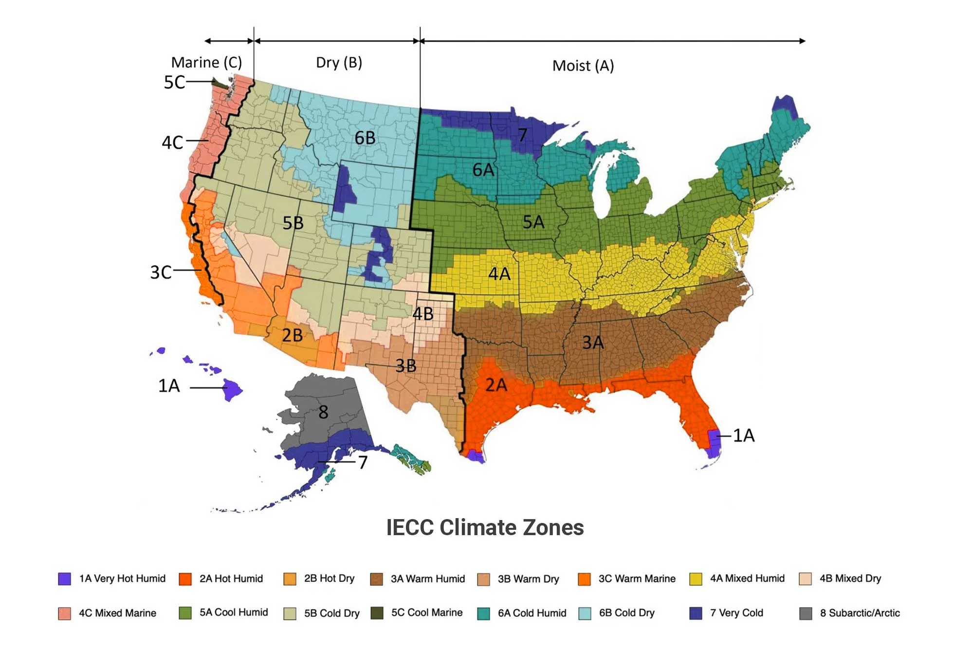 insulation r value map