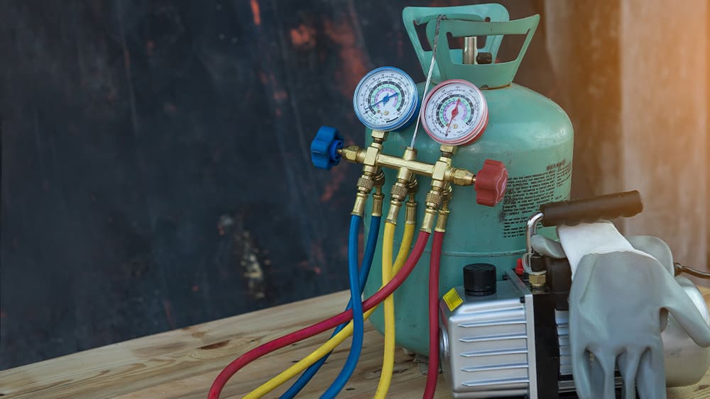 AC refrigerant.