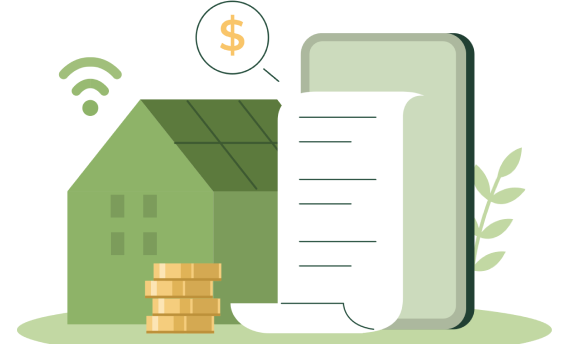 Energy bills of a house