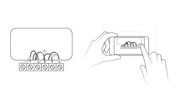 label the thermostat wire