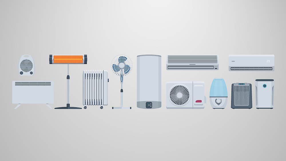 Different types of heating systems