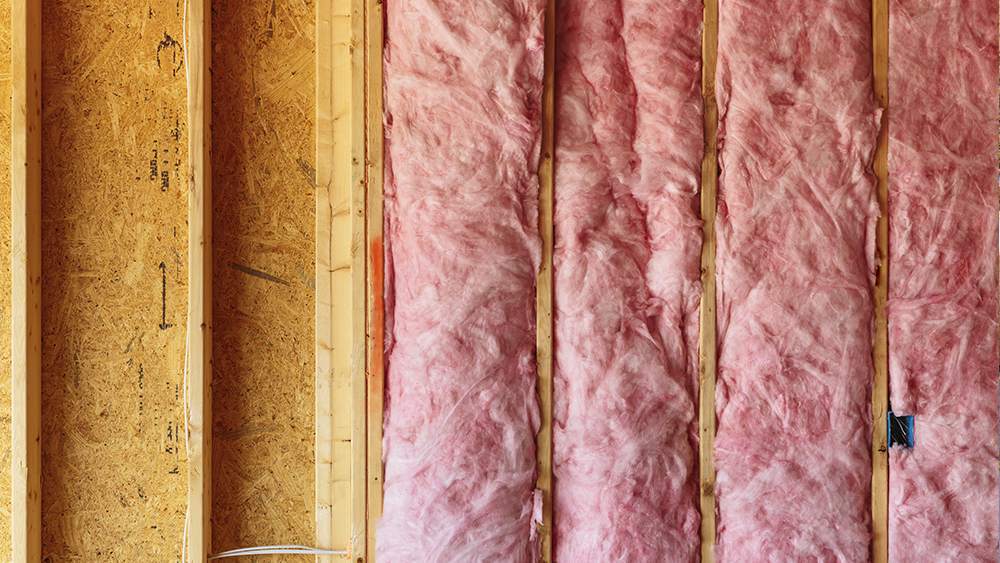 Fiberglass insulation