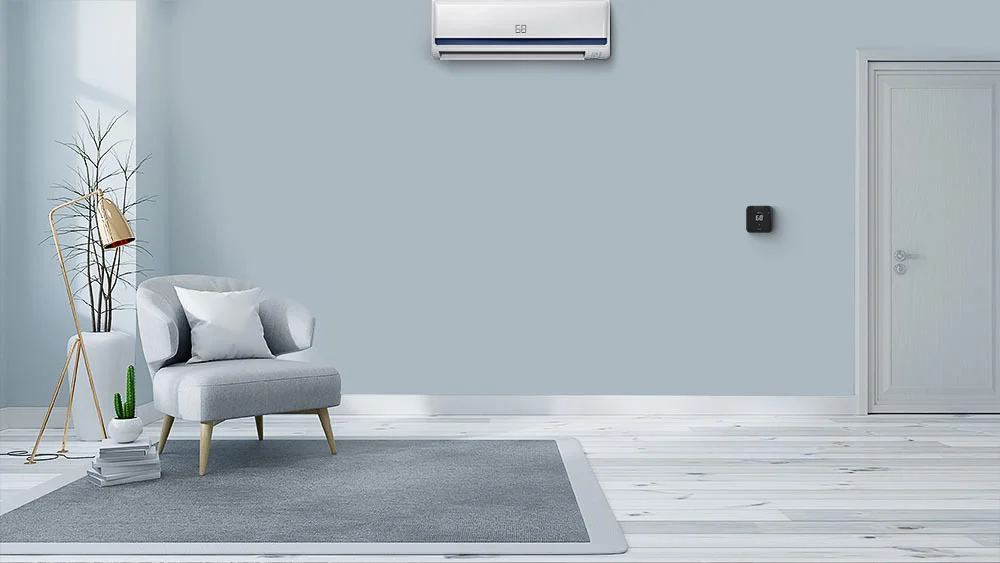 Cielo breez connected with mini-split to maintain ideal humdity levels