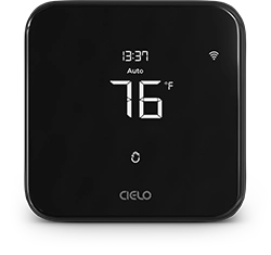 Cielo Smart Thermostat Eco Black Front