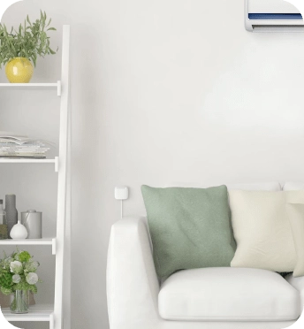 Cielo breez lite white paired with mini-split